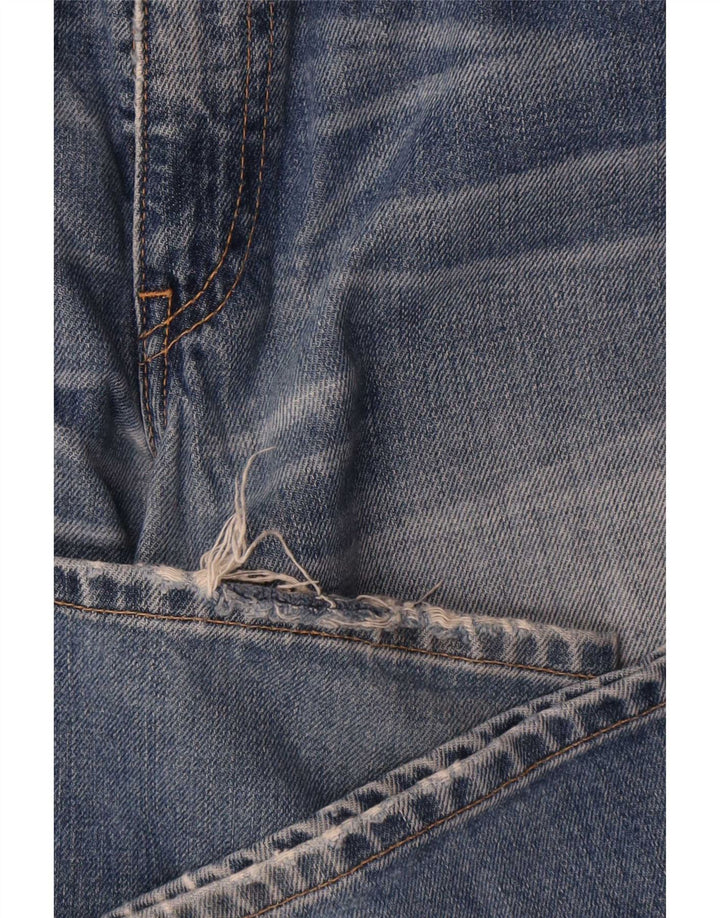 Levi's ženske 516 Bootcut traperice W31 L34 plavi pamuk