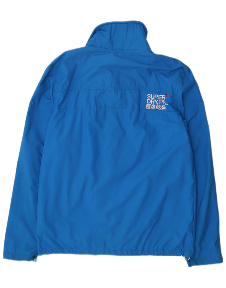 Superdry Mens The Windhiker Windbreaker Jakna UK 38 srednje plavi najlon