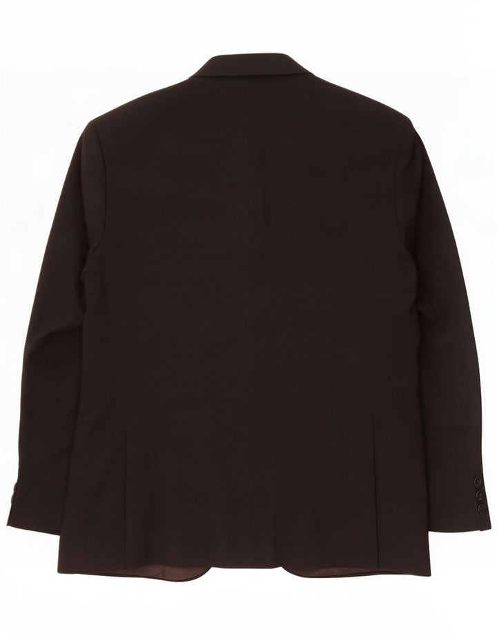 Marks & Spencer muška jakna sa 2 gumba UK 52 3XL crni poliester