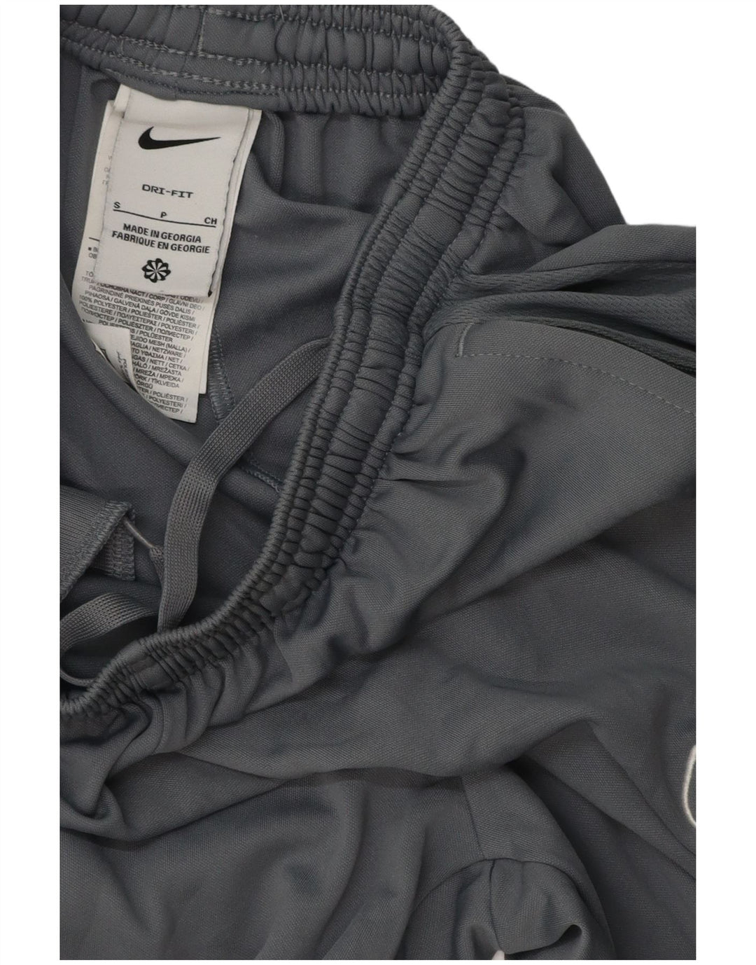 Nike muške Dri Fit hlače za trenirku Male sive poliesterske