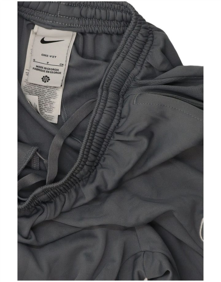 Nike muške Dri Fit hlače za trenirku Male sive poliesterske