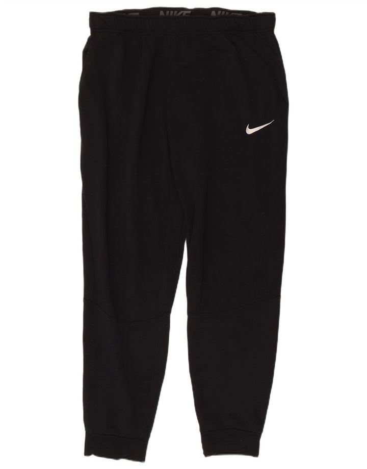 Nike Dri Fit Trenirka Hlače Joggers Veliki crni poliester