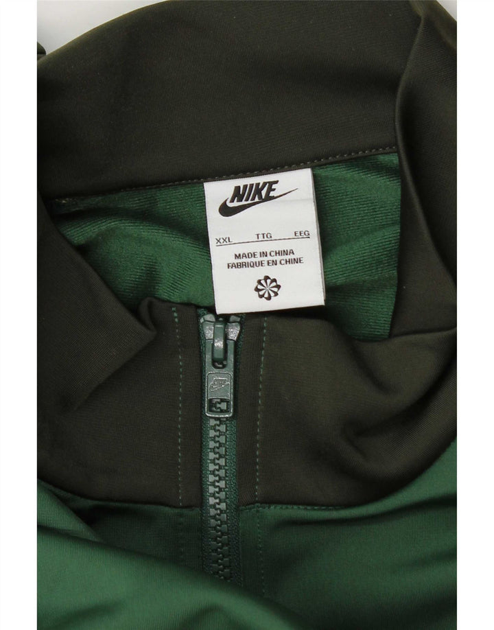 Nike muška trenirka gornja jakna 2XL zelena kombinacija boja