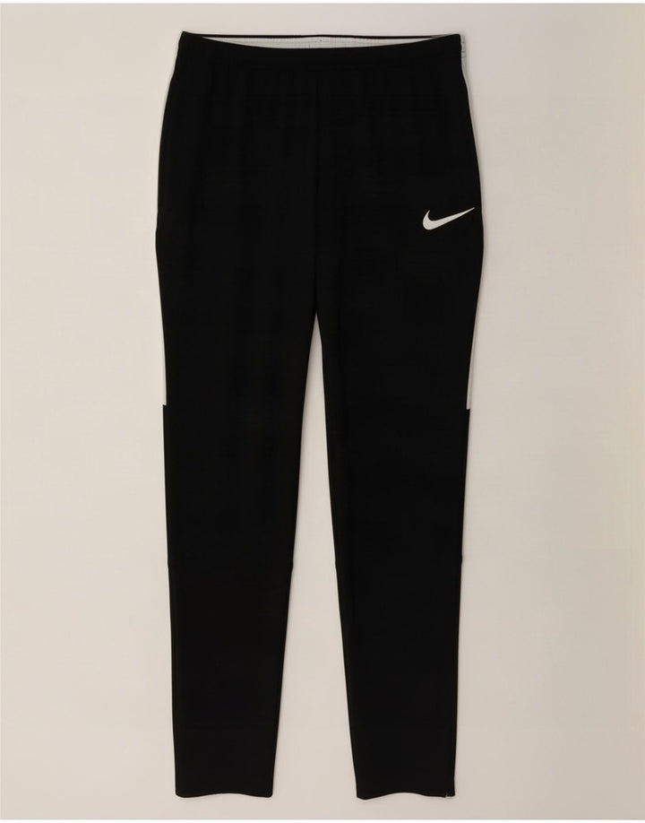 Nike muške Dri Fit hlače za trenirku srednje crne boje od poliestera