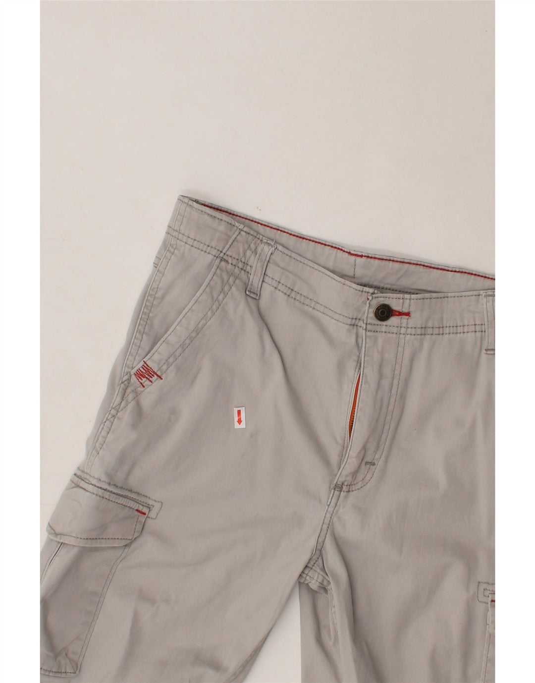 WRANGLER Boys Regular Cargo Shorts 15-16 Years W30 Beige Cotton Vintage Wrangler and Second-Hand Wrangler from Messina Hembry 