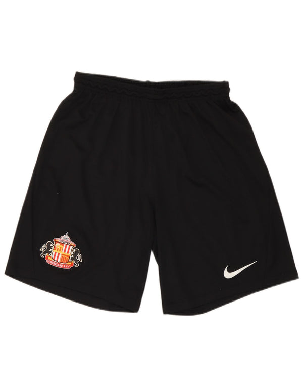 Nike Mens Sunderland A.F.C Graphic Sport Shorts Medium Black Polyester