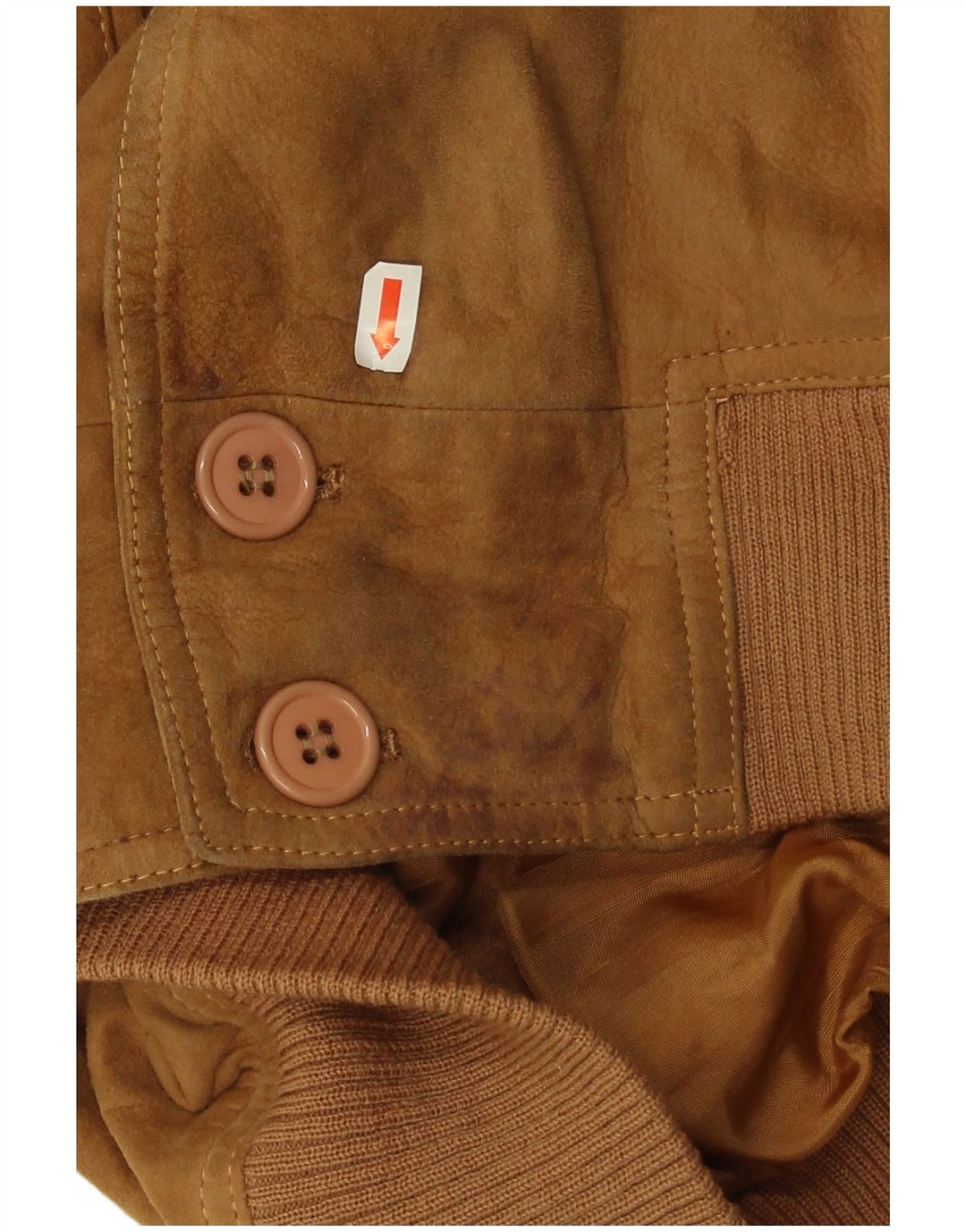 Maren muška bomber jakna od antilopa UK 40 Large Beige Suede