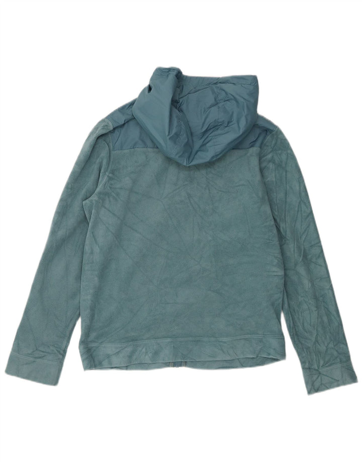 NIKE ženska jakna od flisa s kapuljačom UK 18 XL plavi poliester