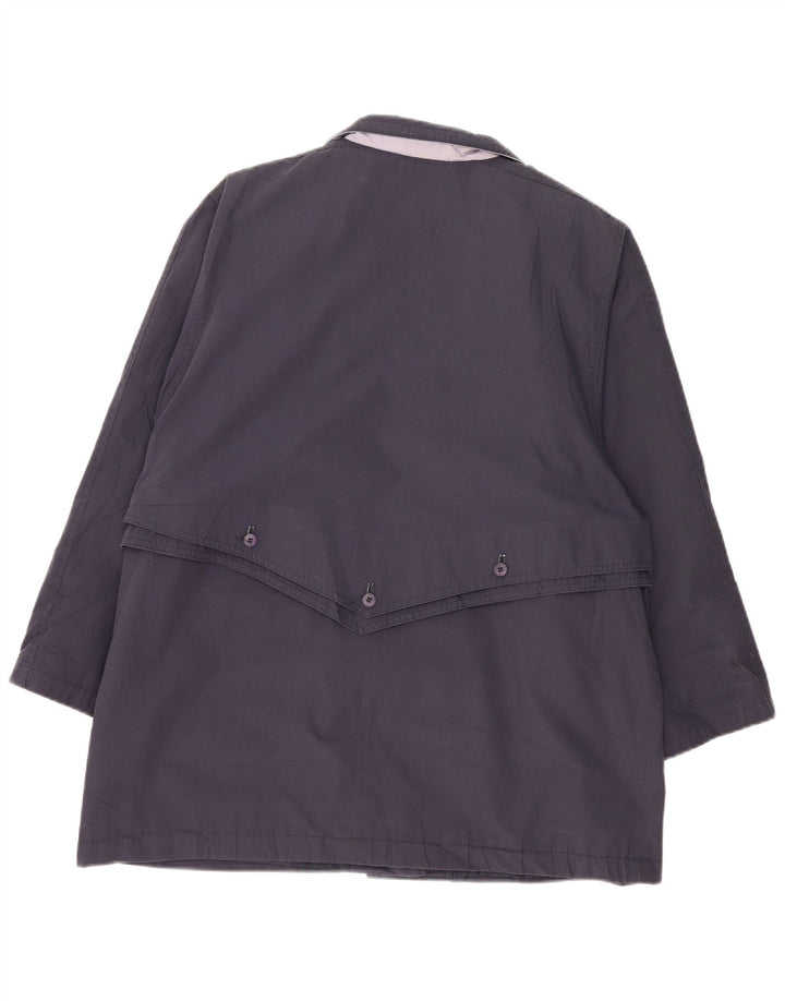 VINTAGE Ženska pomoćna jakna EU 46 XL tamnoplavi poliester