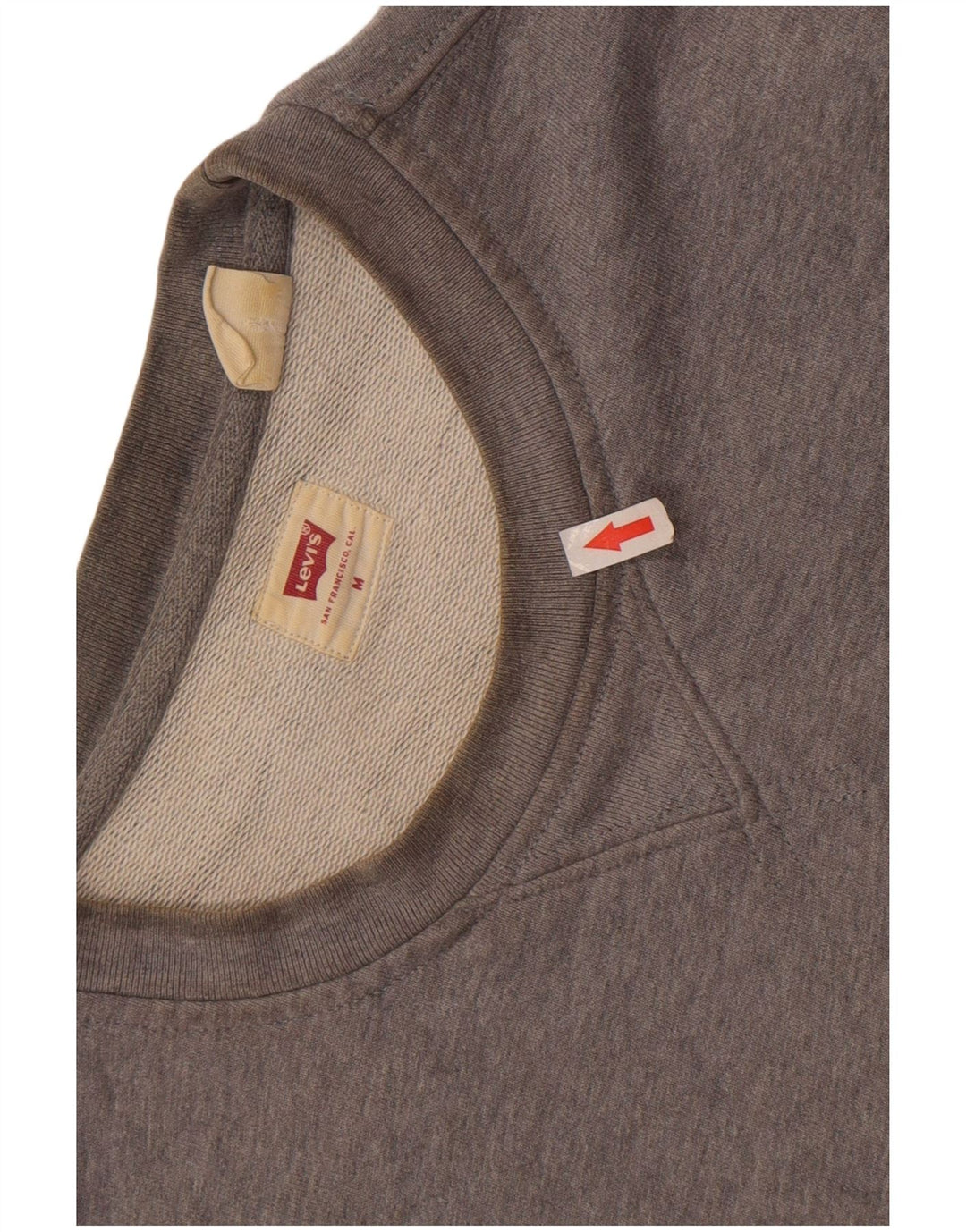 Levi's muška majica srednje sive boje, pamuk