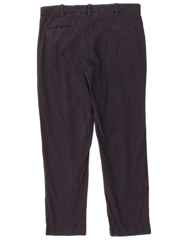Massimo Dutti muške ravne chino hlače EU 44 VLarge W34 L29 tamnoplave