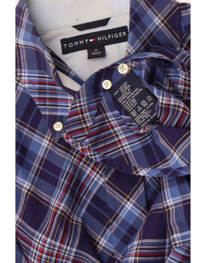 Tommy Hilfiger muška košulja Srednje plavi karirani pamuk