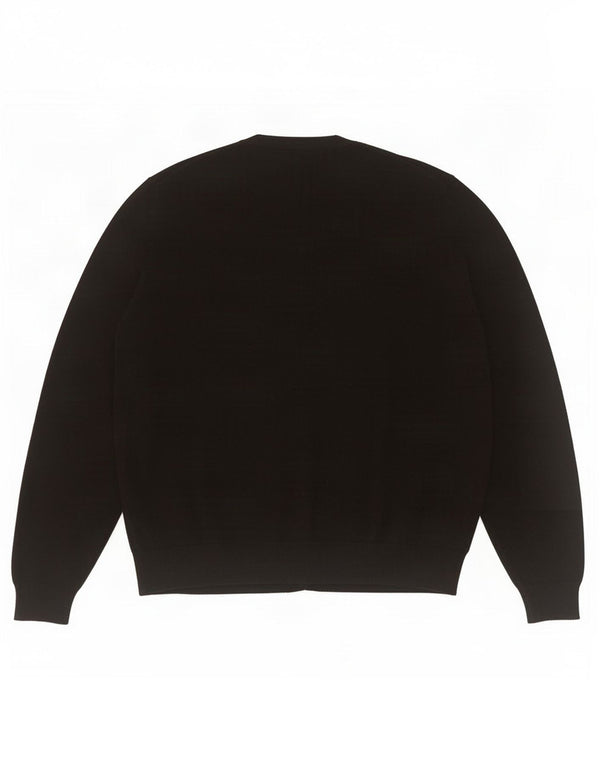 Marks & Spencer ženski kardigan pulover UK 20 2XL crna viskoza