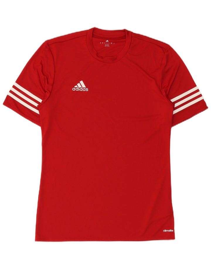 ADIDAS muška majica Climalite, mali crveni poliester