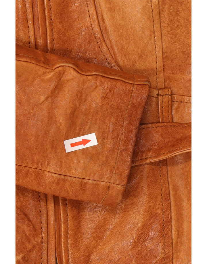 Masterpelle ženska kožna jakna IT 46 Large Beige Leather