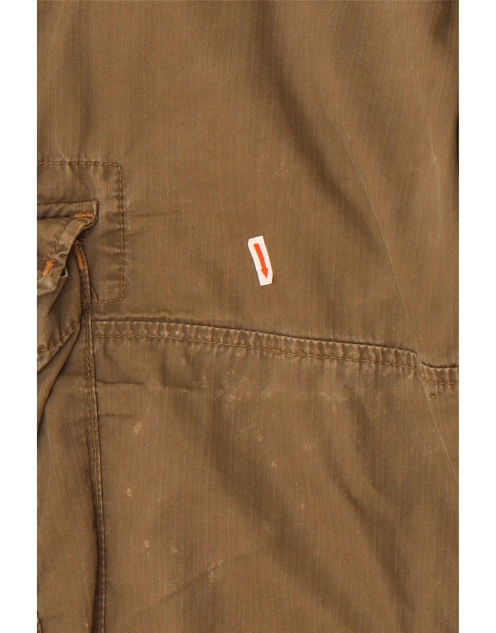 Marlboro Classics Mens Cargo kratke hlače W38 XL kaki pamuk