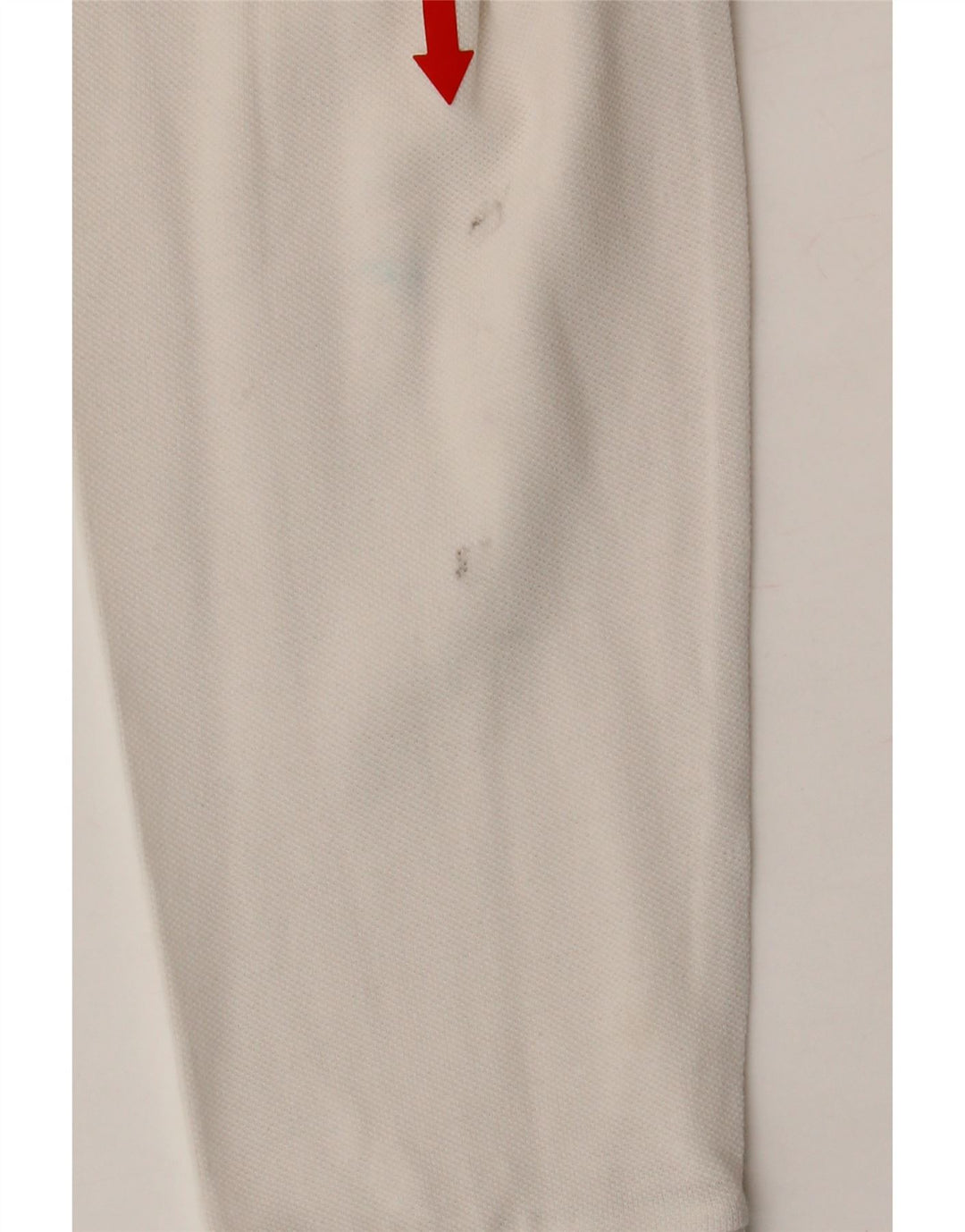 KAPPA Mens Long Sleeve Polo Shirt Small White Cotton Vintage Kappa and Second-Hand Kappa from Messina Hembry 