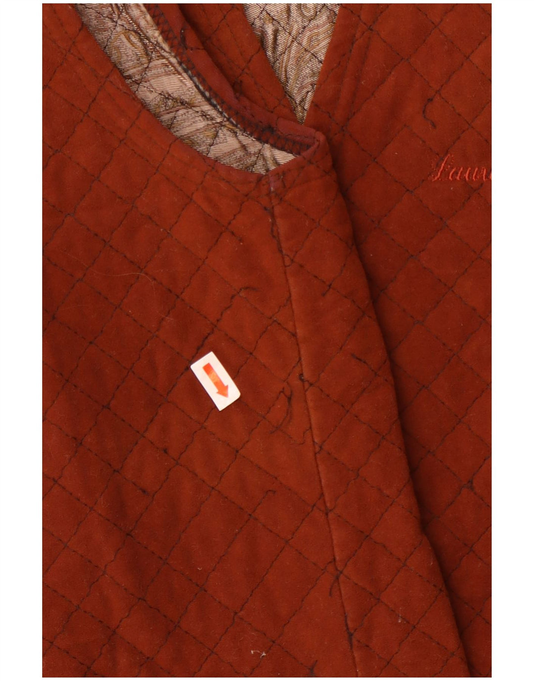 Vintage muški prsluk mali smeđi