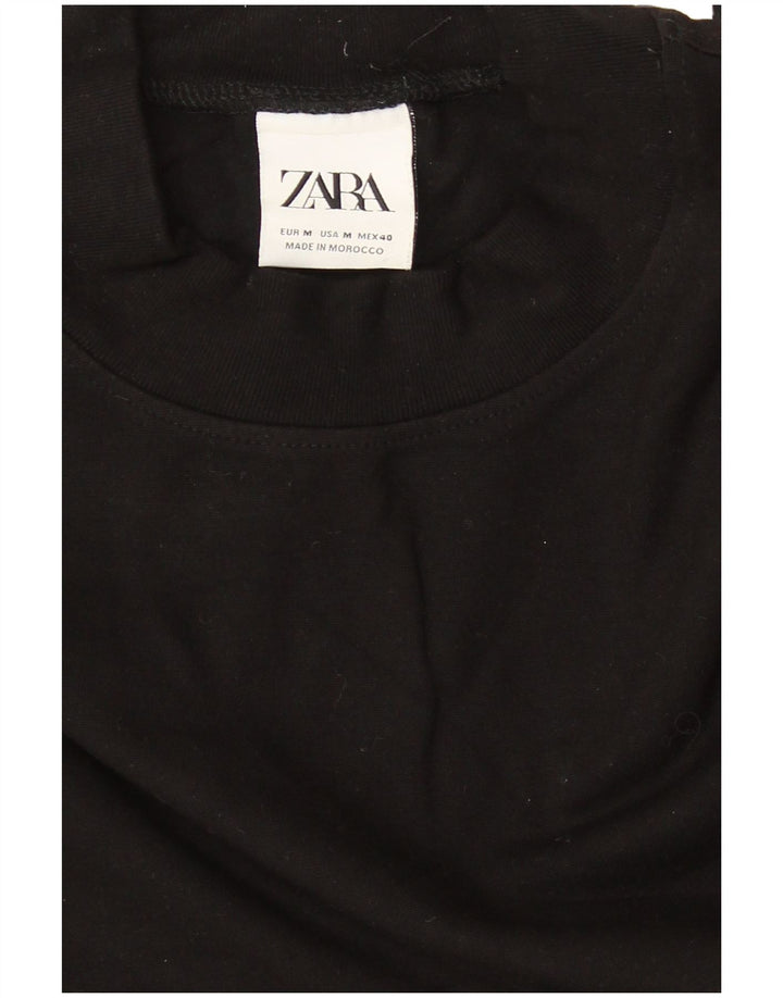 Zara ženska majica s kratkim rukavima UK 14 srednje crna
