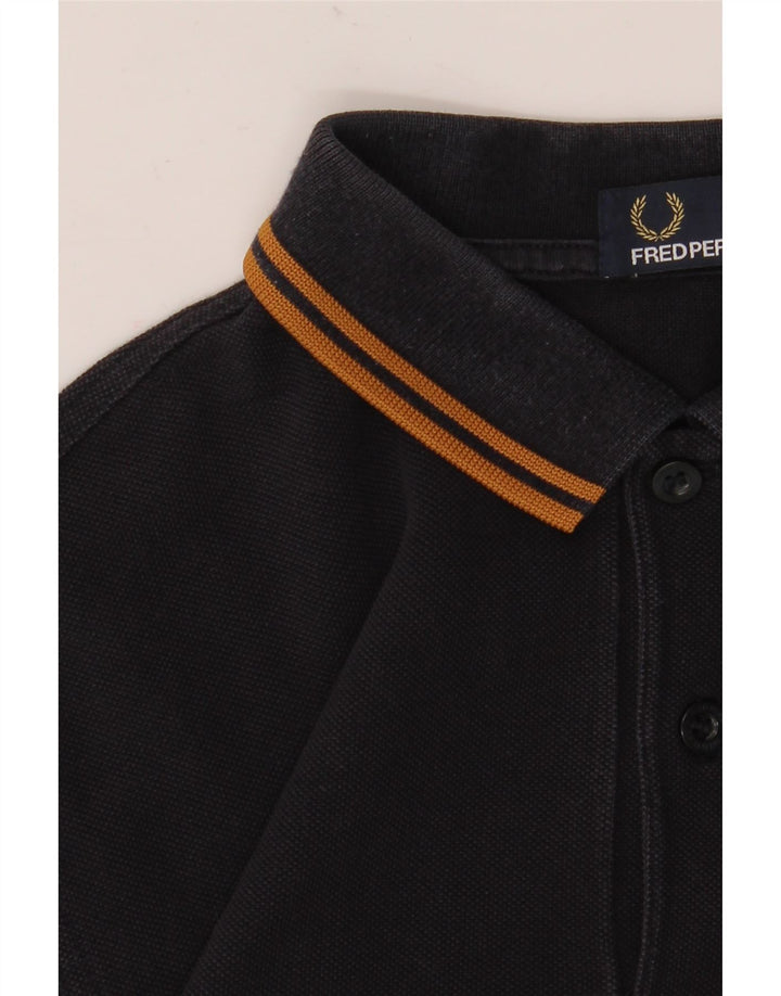 Fred Perry muška polo majica Srednje tamnoplavi pamuk