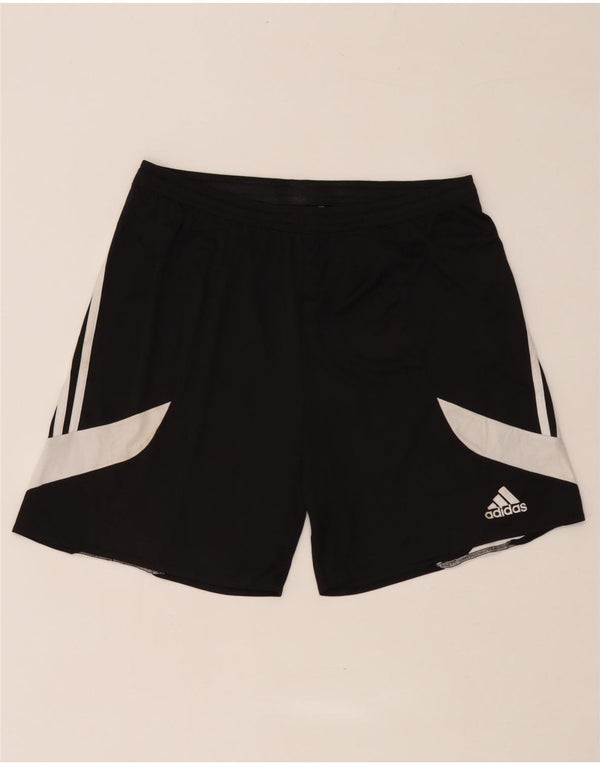 Adidas muške sportske kratke hlače Climalite veliki crni poliester u boji