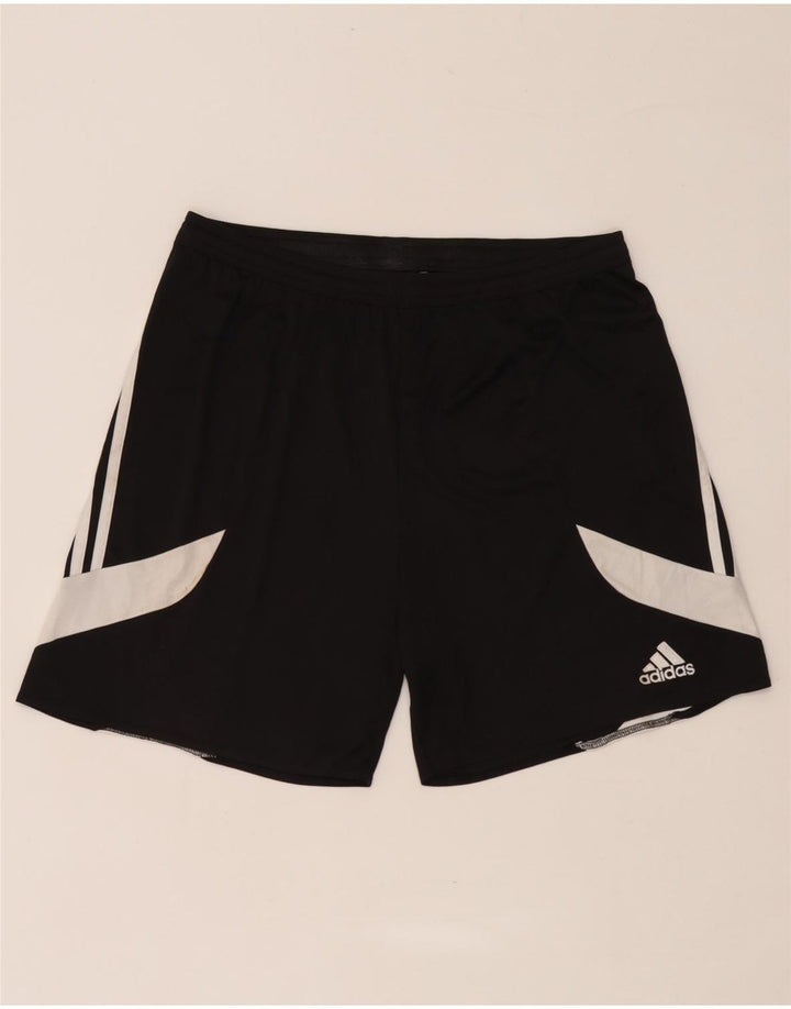 Adidas muške sportske kratke hlače Climalite veliki crni poliester u boji