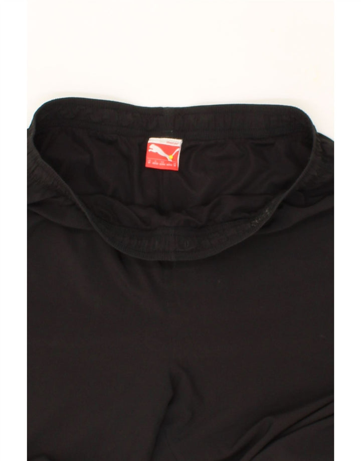 PUMA Mens Tracksuit Trousers Medium  Black Polyester Vintage Puma and Second-Hand Puma from Messina Hembry 