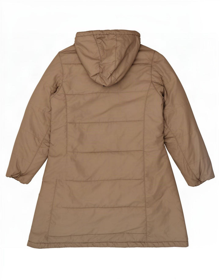 Jack Wolfskin ženski podstavljeni kaput s kapuljačom UK 12/14 srednje bež poliester