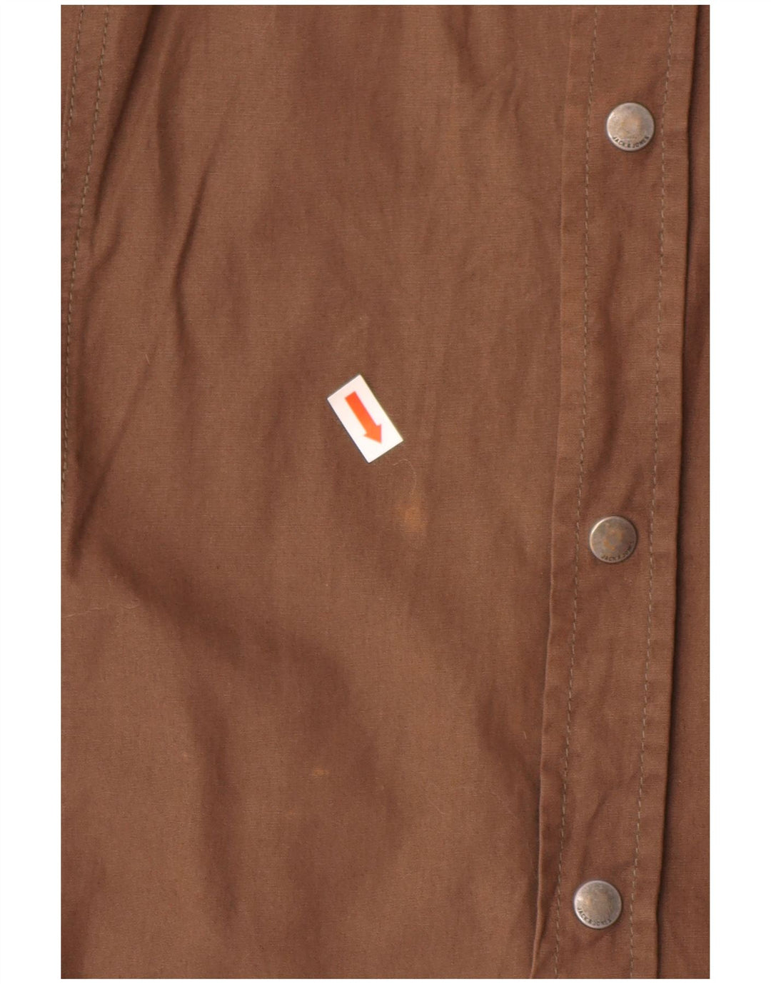 Jack & Jones muška velika smeđa pamučna majica s grafičkim motivima