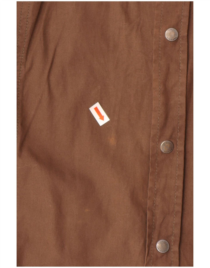 Jack & Jones muška velika smeđa pamučna majica s grafičkim motivima