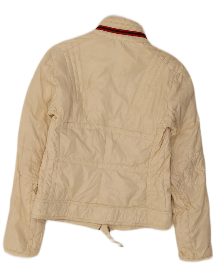 Moncler ženska bomber jakna veličine 1 mala prljavo bijela poliamidna