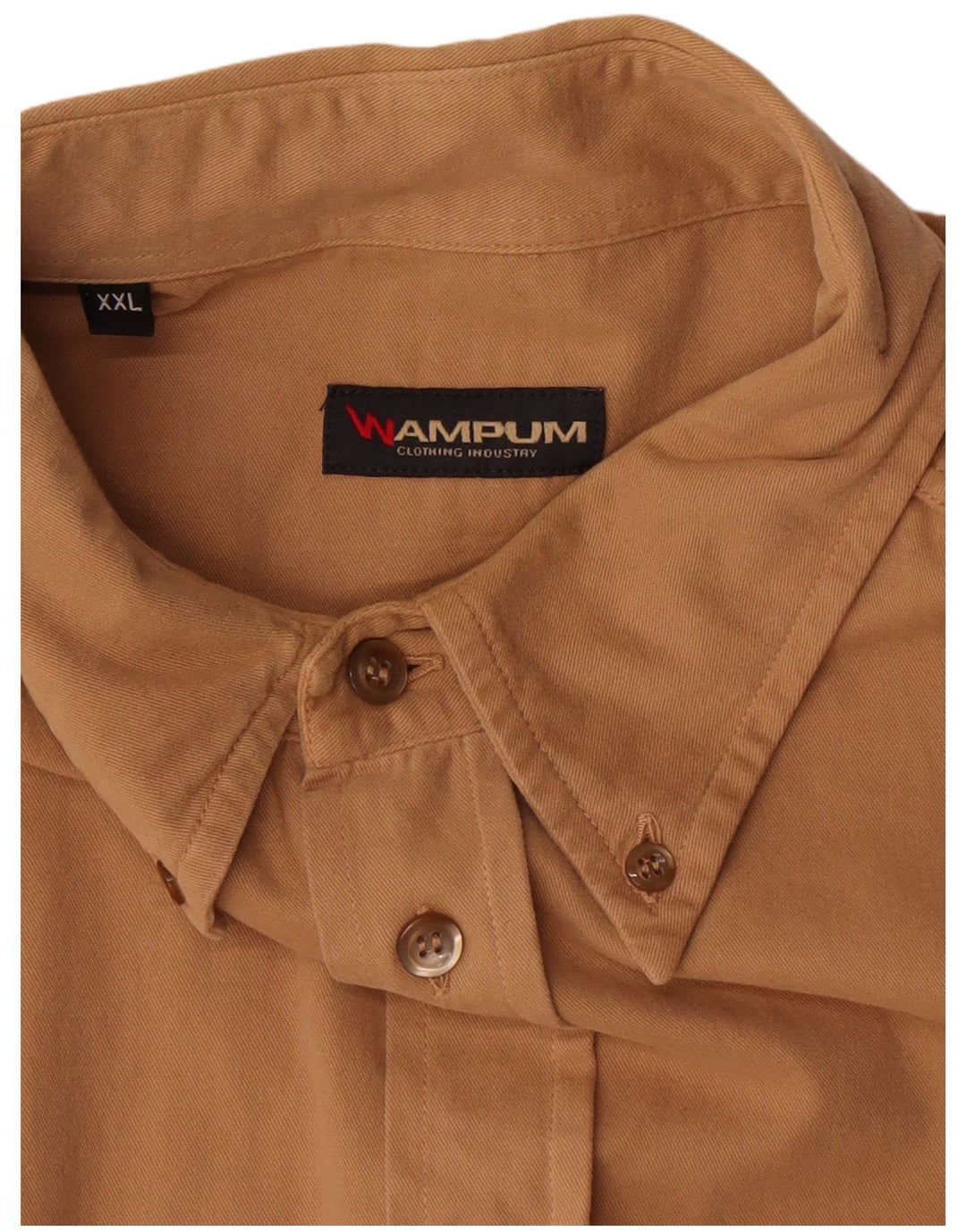 Wampum muška košulja 2XL smeđi pamuk