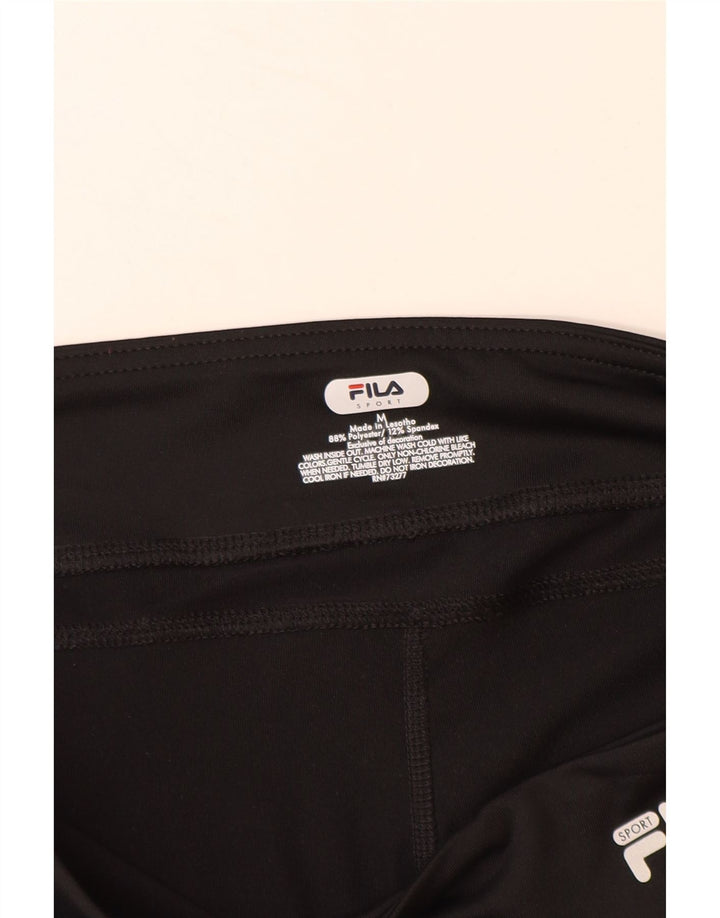 FILA ženske Capri tajice UK 14 srednje crni poliester