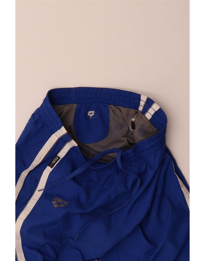 ARENA Mens Tracksuit Trousers Small  Blue