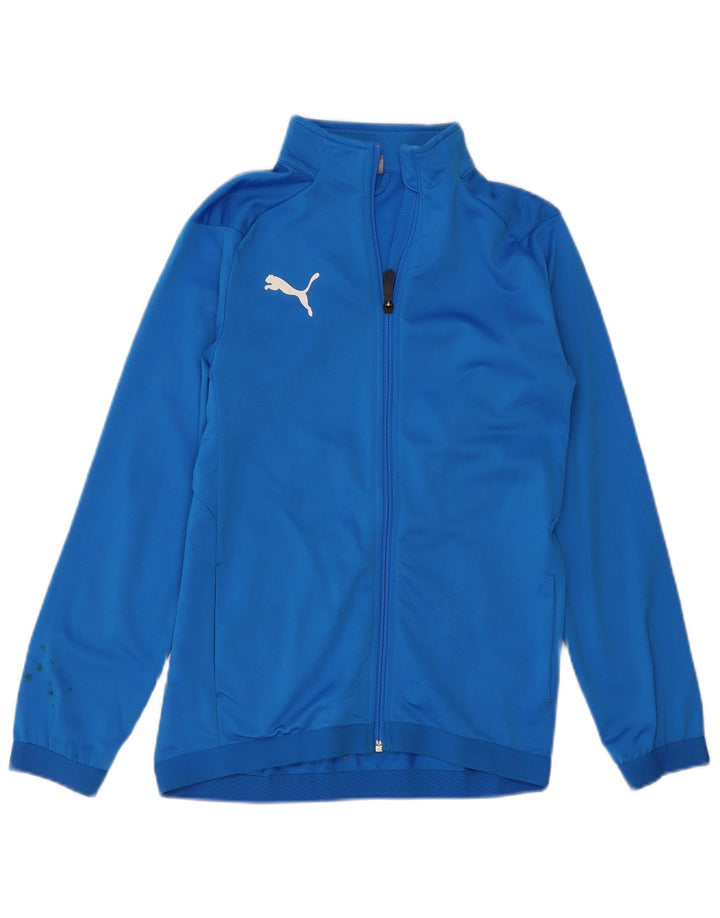 Puma Boys Gornja jakna trenirke 13-14 godina plavi poliester