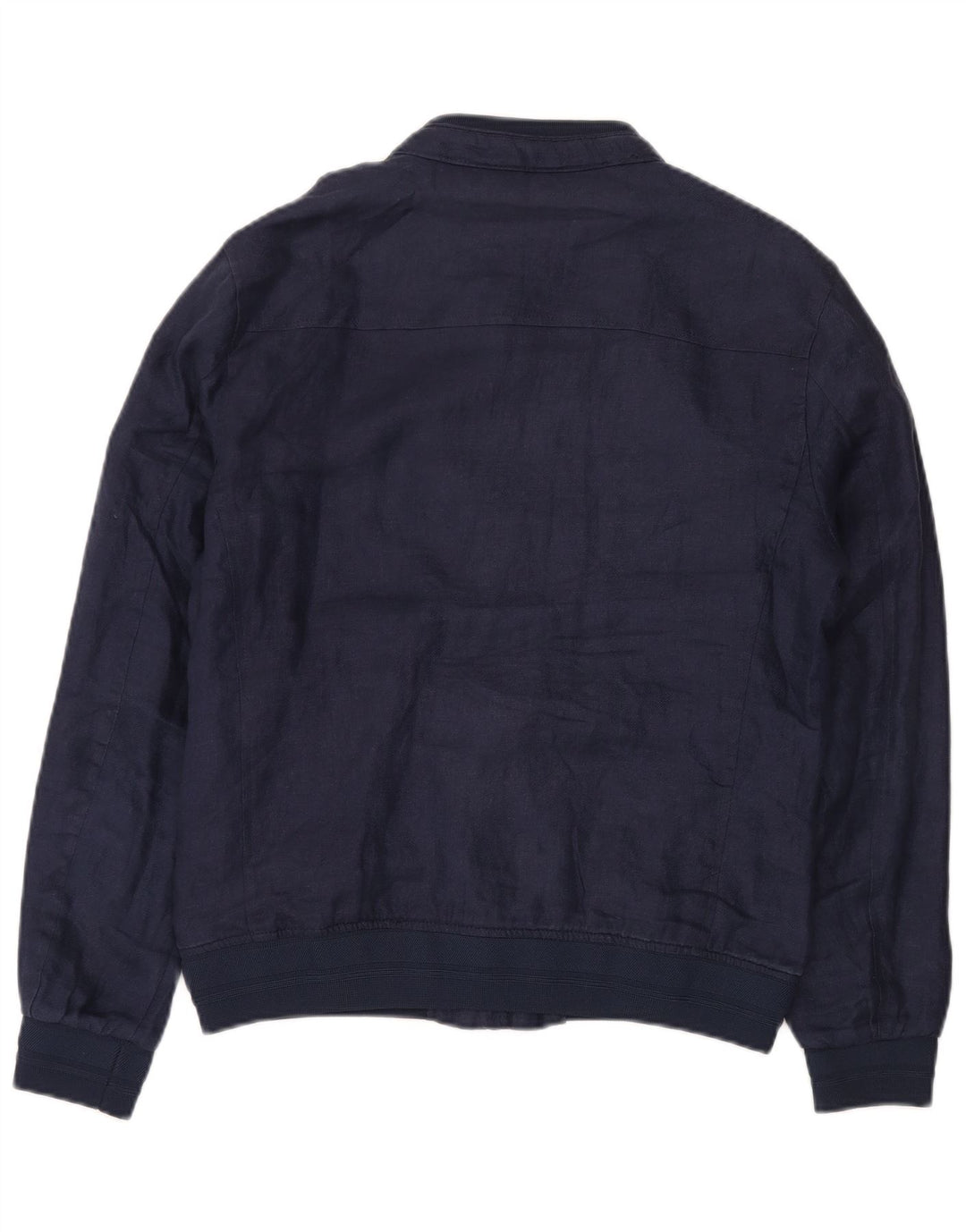 Zara muška bomber jakna UK 40 Large tamnoplavo platno
