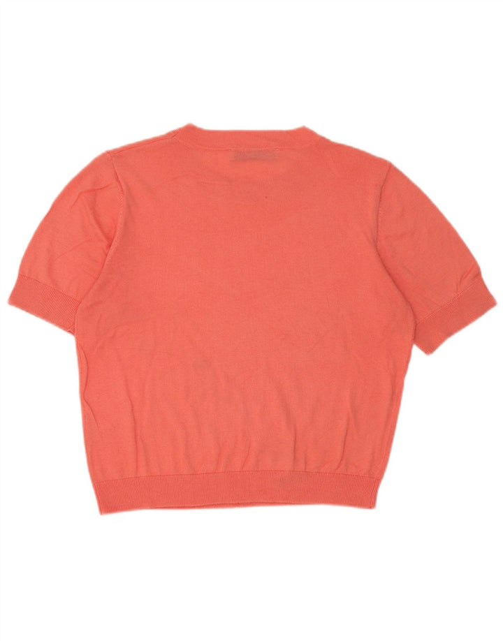 Zara ženski gornji dio kratke bluze UK 10 Small Orange