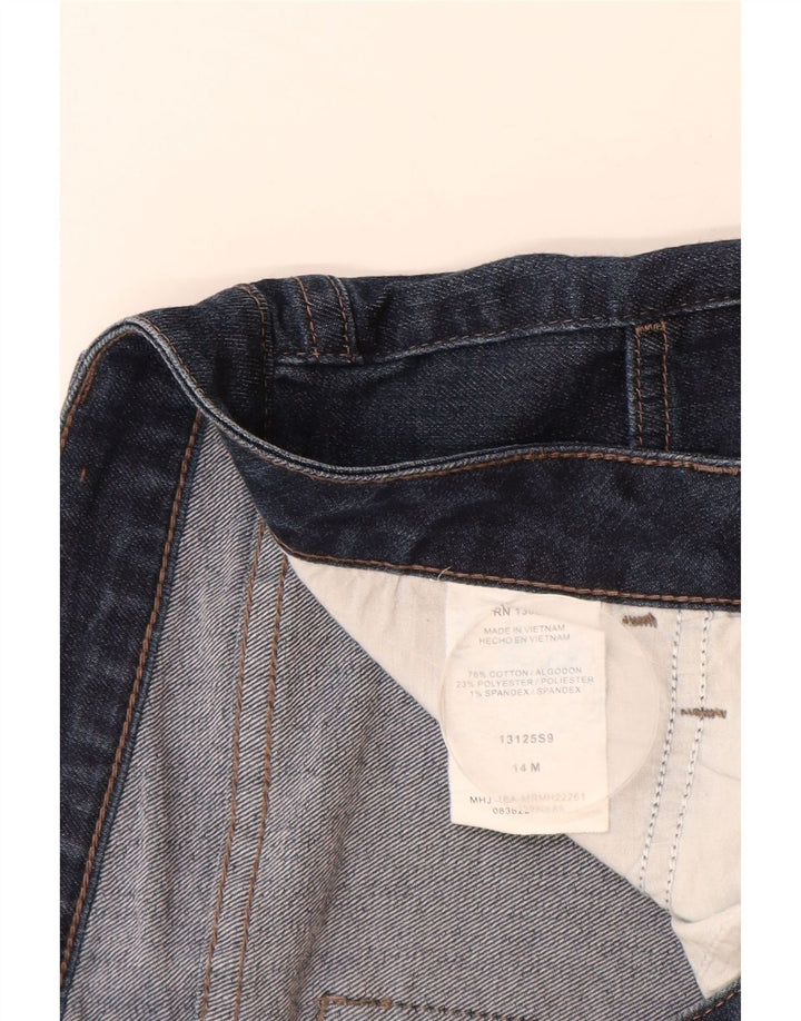 LEE Ženske kapri traperice srednjeg rasta US 14 Large W34 L19 tamnoplave