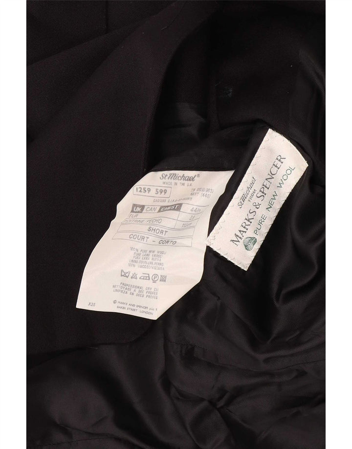 Marks & Spencer muška jakna sa 2 gumba St. Michael UK 44 XL crna