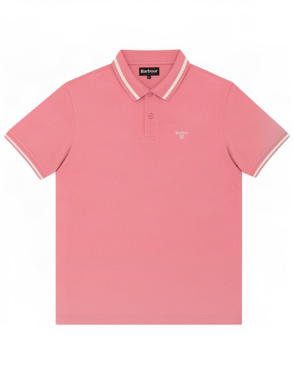 Barbour muška polo majica XL ružičasti pamuk