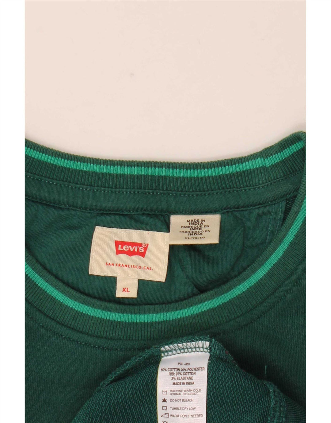 Levi's muška majica XL zeleni pamuk