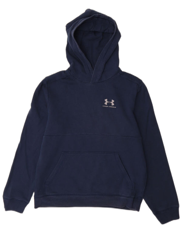 Under Armour Boys Cold Gear majica s kapuljačom 13-14 godina XL tamnoplavi pamuk