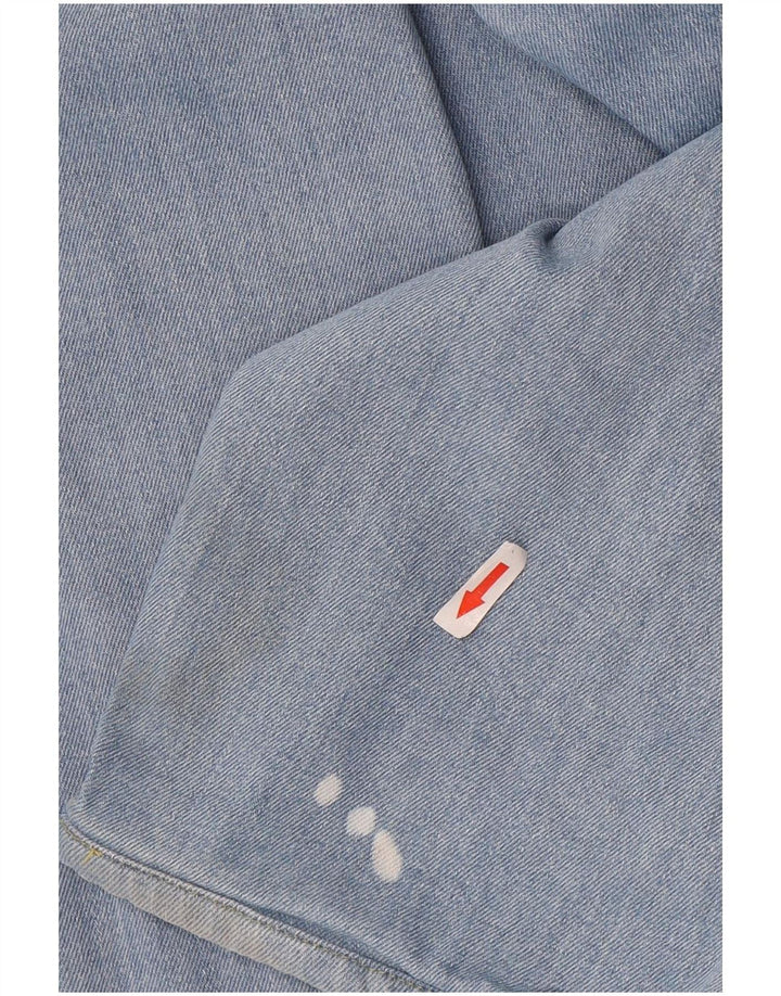 Levi's muške 502 sužene traperice W38 L32 plavi pamuk
