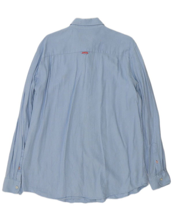 Crew Clothing Muška košulja Large Blue Lan