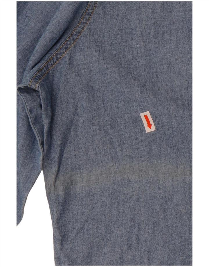 Izod ženska traper košulja UK 16 Large Blue Cotton