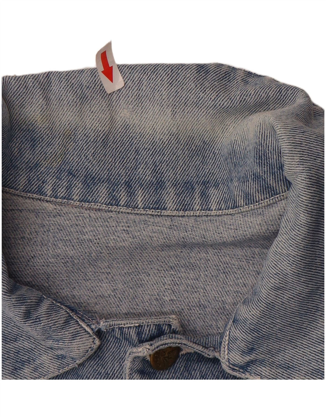 Cherokee muška grafička traper jakna UK 40 Large Blue Geometric Cotton