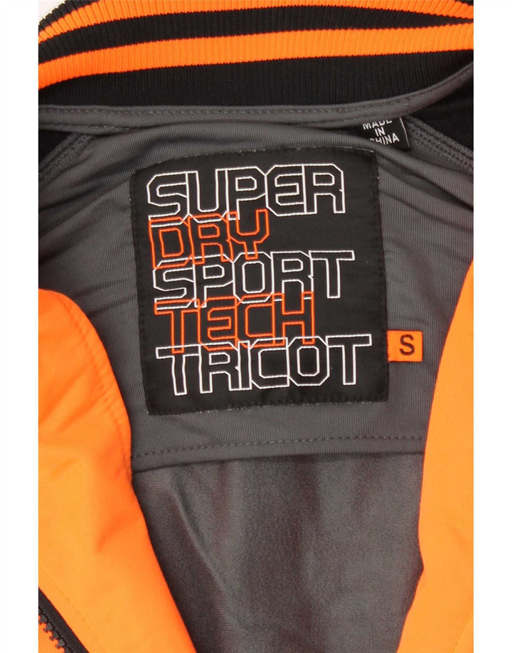 Superdry muška trenirka Gornja jakna male sive boje od poliestera