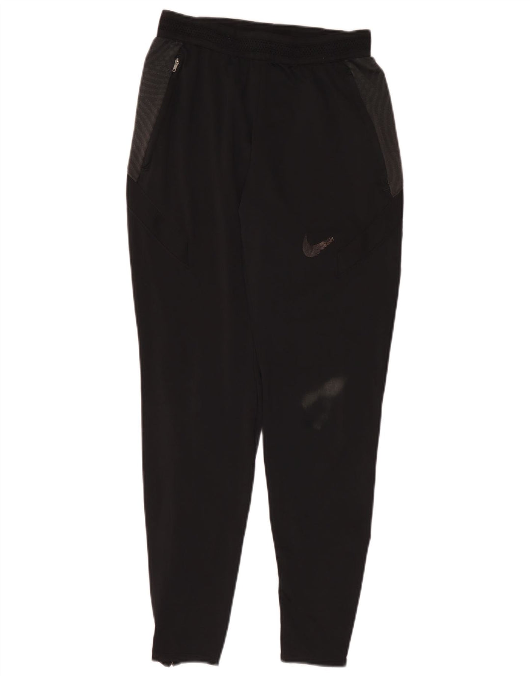 Nike muške Dri Fit hlače za trenirku male crne poliesterske