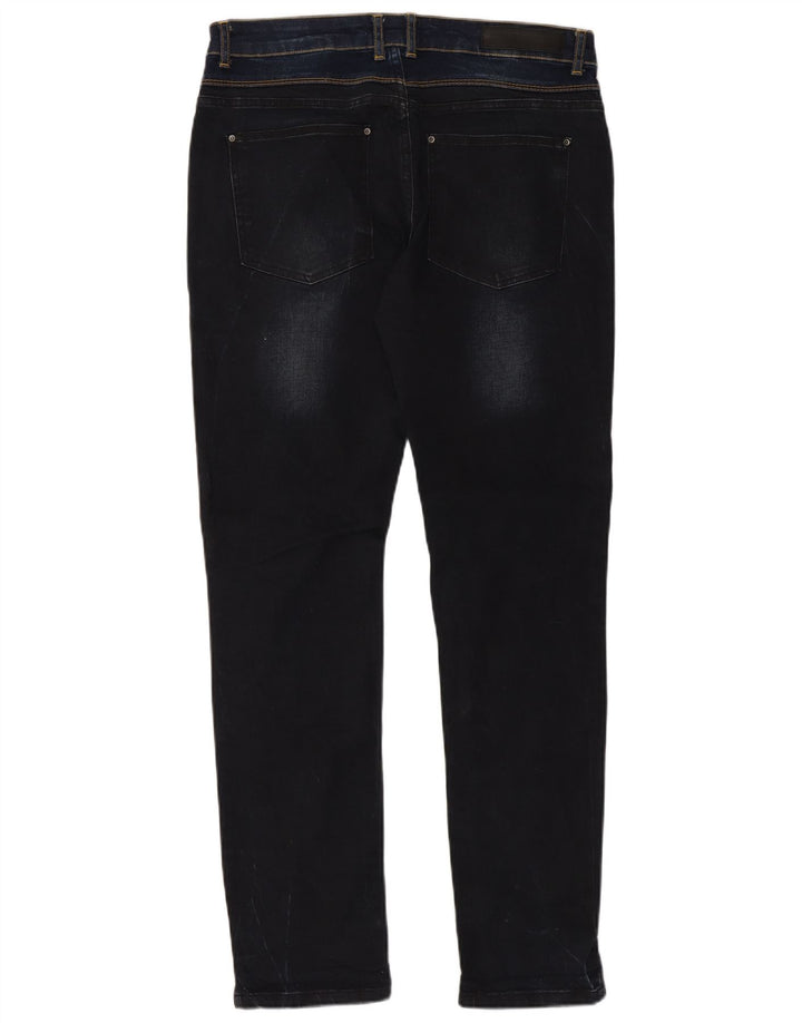 Zara muške uske traperice EU 44 Large W34 L32 tamnoplavi pamuk