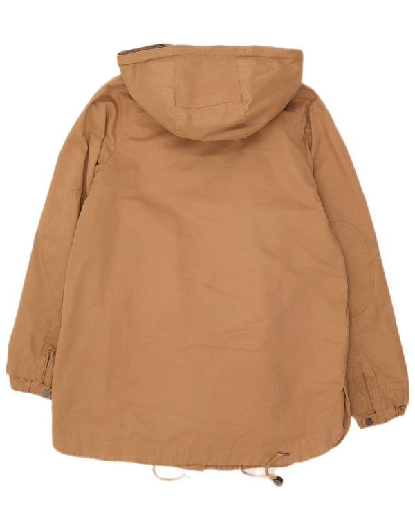 Zara ženska parka jakna s kapuljačom UK 6 XS bež poliester